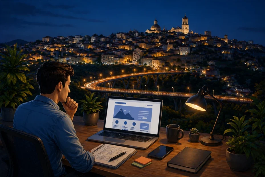 Struttura di una landing page che converte in 7 passi — guida per PMI calabresi Digital Mission Catanzaro.